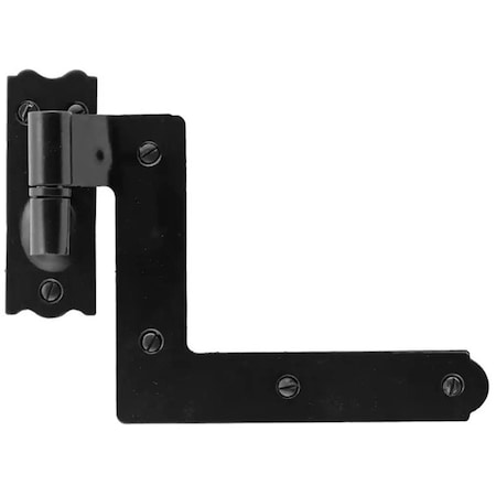 Delaney Hardware 1-1/16 in. Black Exterior Shutter Blind Hinge for Wood/Vinyl Siding 489200